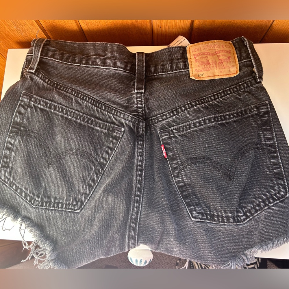 Levis 501 short black